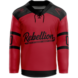 South Pittsburgh Rebellion Player Third Jersey - Red - Kit