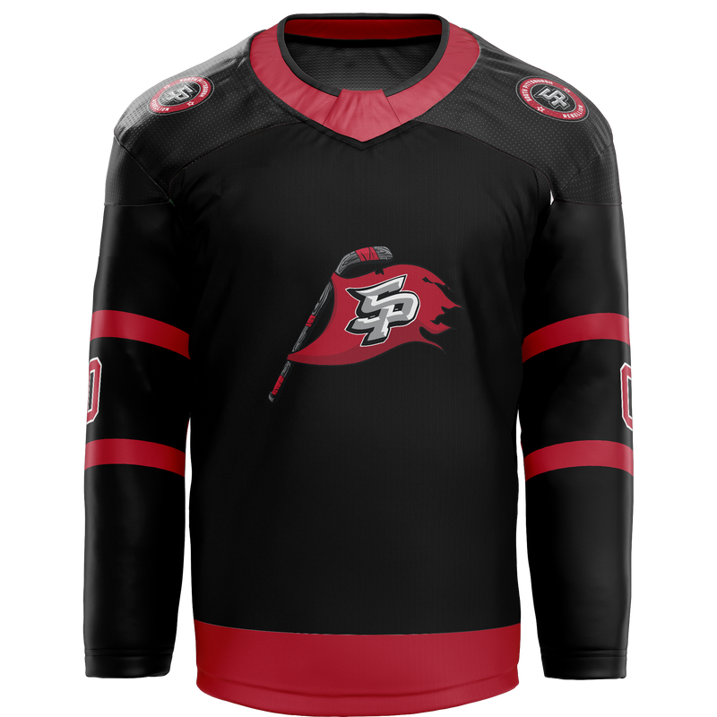 South Pittsburgh Rebellion Mites Adult Player Hybrid Jersey