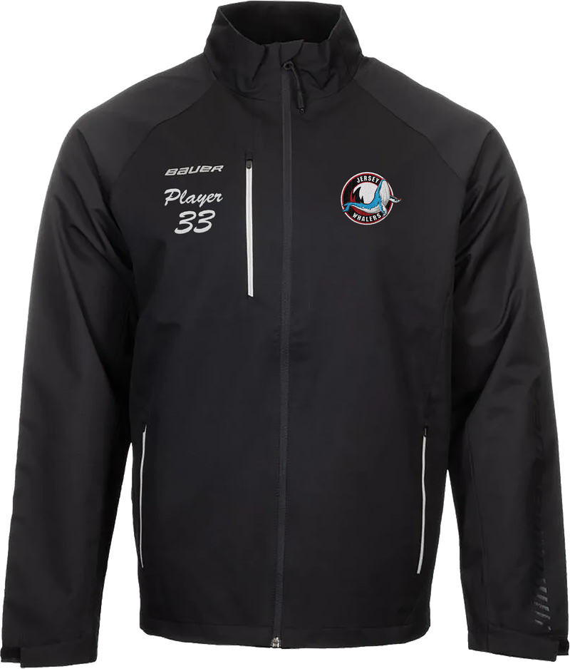 Bauer S24 Adult Lightweight Warm Up Jacket - Jersey Shore Whalers