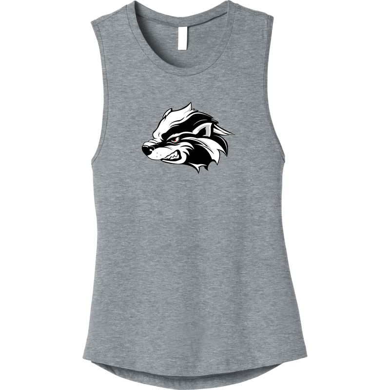 Allegheny Badgers Womens Jersey Muscle Tank