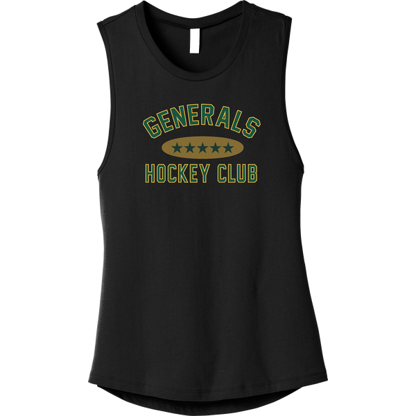 Red Bank Generals Womens Jersey Muscle Tank