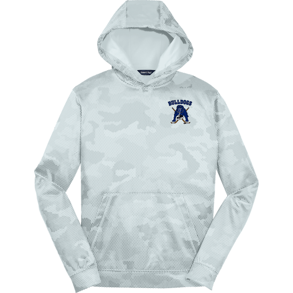 Chicago Bulldogs Youth Sport-Wick CamoHex Fleece Hooded Pullover